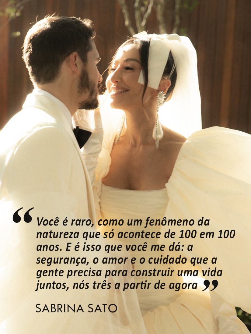 Casamento Sabrina Sato depoimento